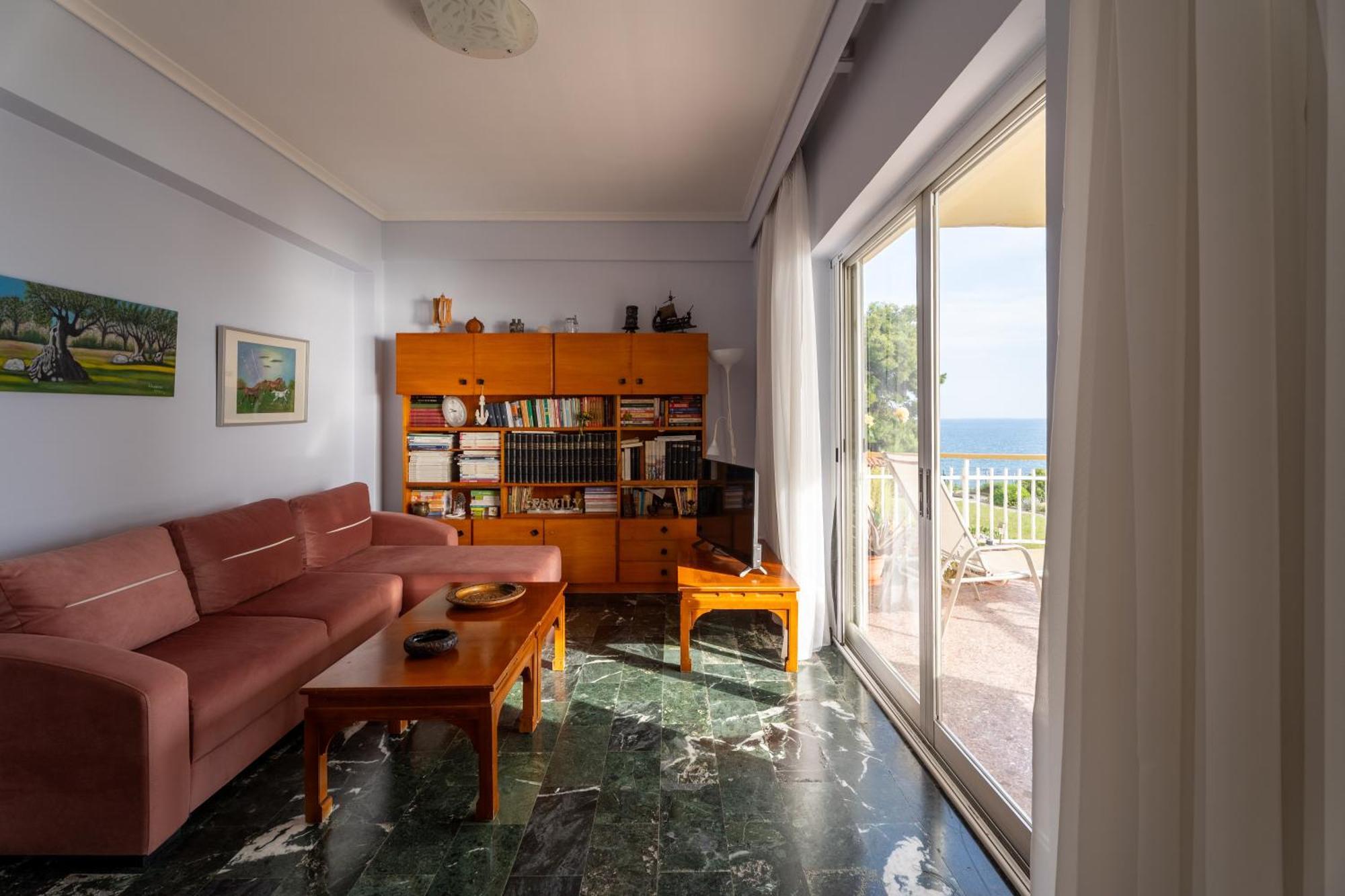شقة Sunshine House Offering Spectacular Views To Olymp A نيا إيراكليا المظهر الخارجي الصورة